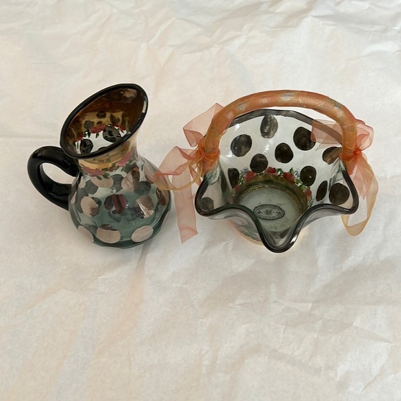 MacKenzie-Childs Other - Mackenzie & child's sugar and milk set